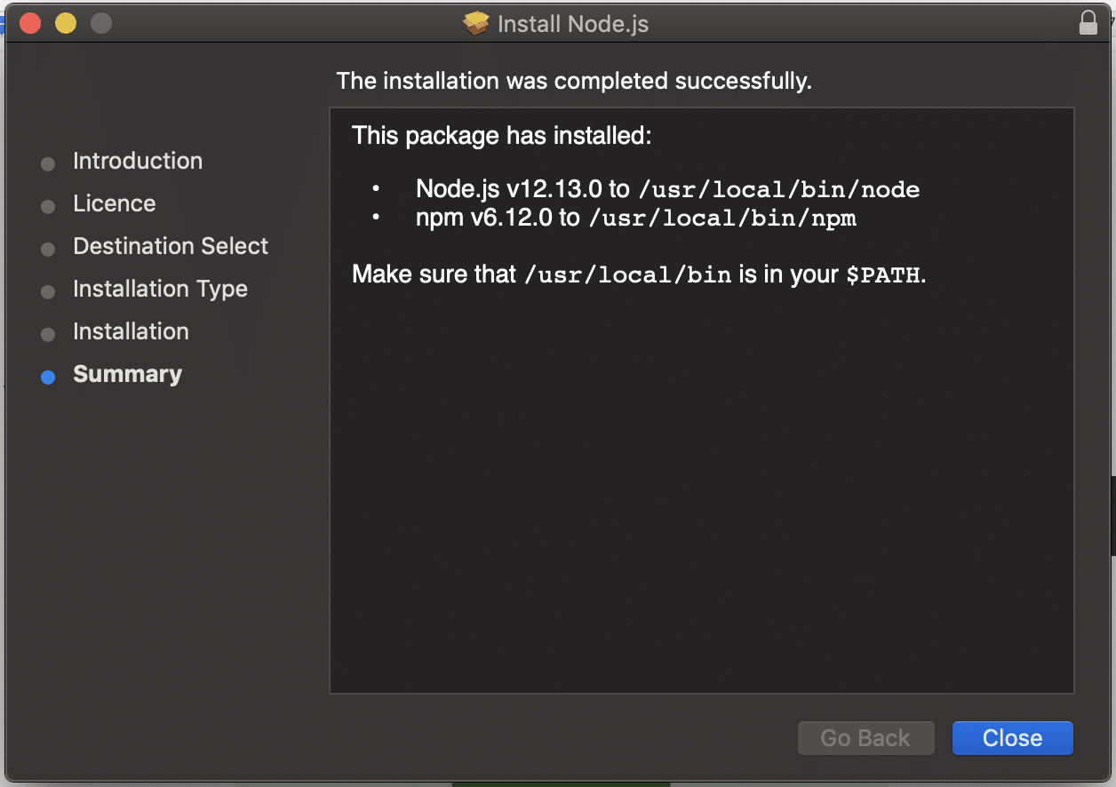 How to install node and use nodejs npm on widows mac machine 
